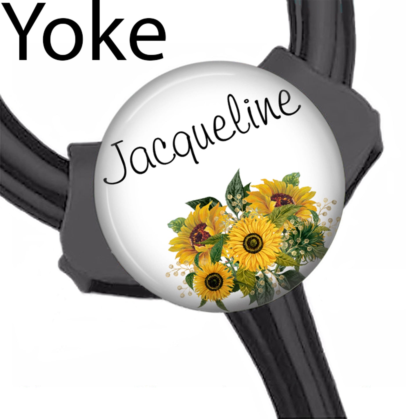 Sunflower Stethoscope and Badge Reel Set