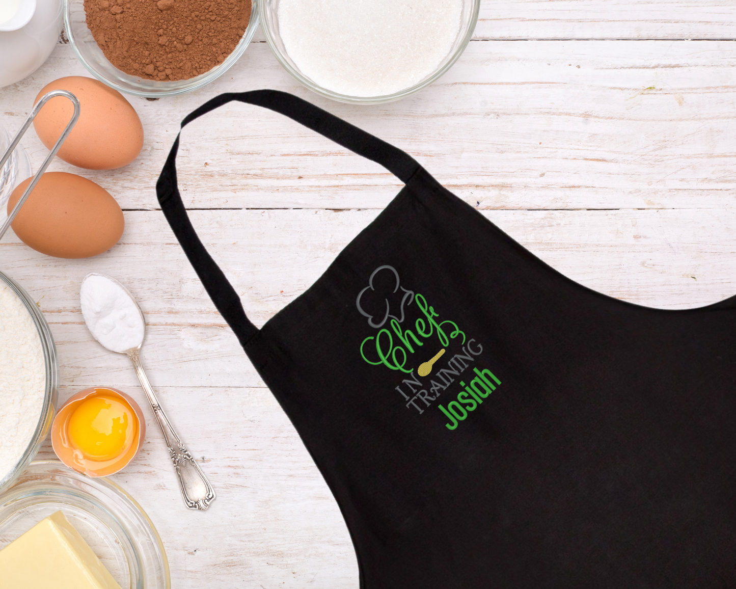 Chef In Training Personalized Embroidered Apron