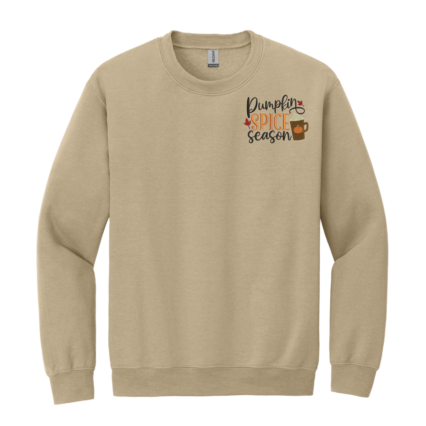 Pumpkin Spice Embroidered Sweatshirt