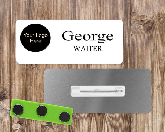 Company Logo Name Tag